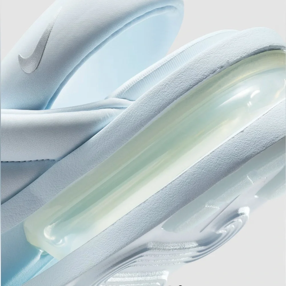 🆕 NIB Nike Air Max Isla women’s Sandals size 10 blue/tint metallic/silver - Picture 8 of 8